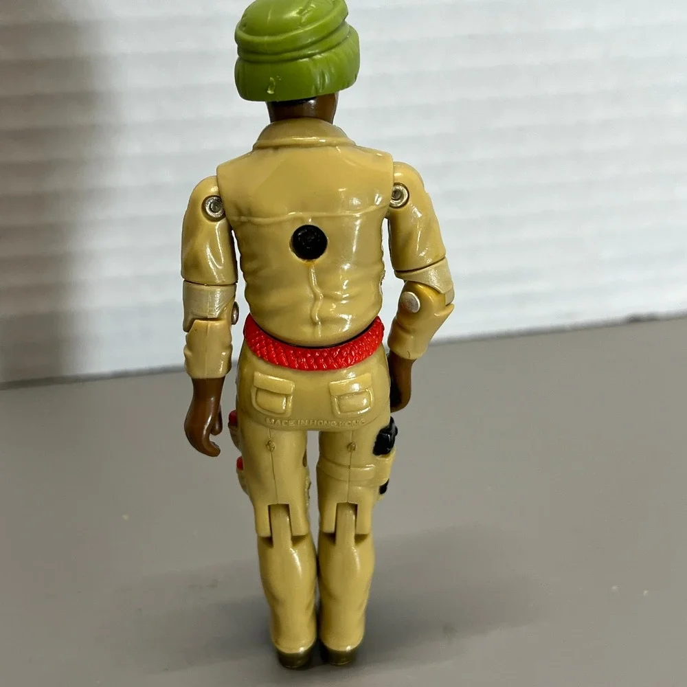 Vintage 1983 Hasbro GI Joe Doc Medical Dr Action Figure ARAH Tan Green 3.75in